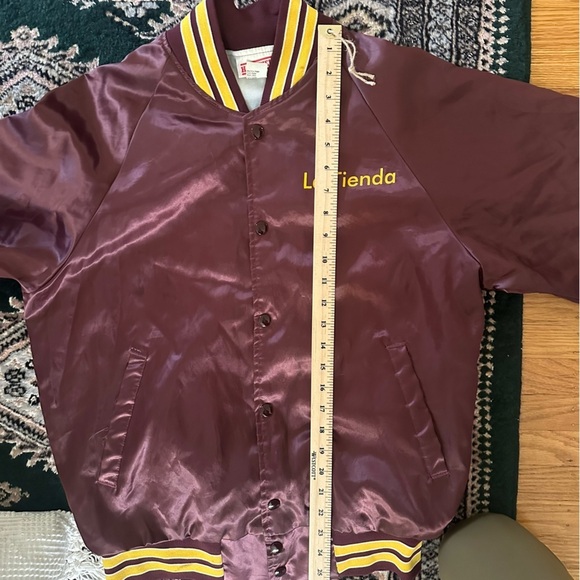 Vintage Satin Bomber Jacket - Picture 8 of 10
